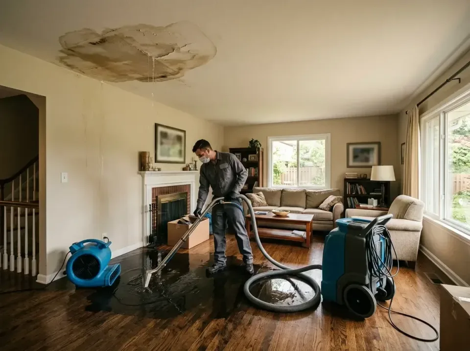 attic-pipe-burst-ceiling-drip-008 — frequently asked questions, Water Damage Restoration & Carpet Care in Venersborg, WA